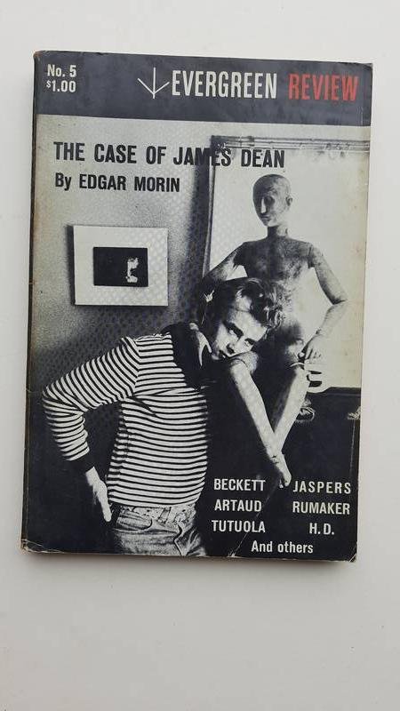 Rosset, Barney and Allen Donald, Editors - Evergreen Review, No 5  ;  Vol 2  -, The case of James Dean  , Edgar Morin and many orthers