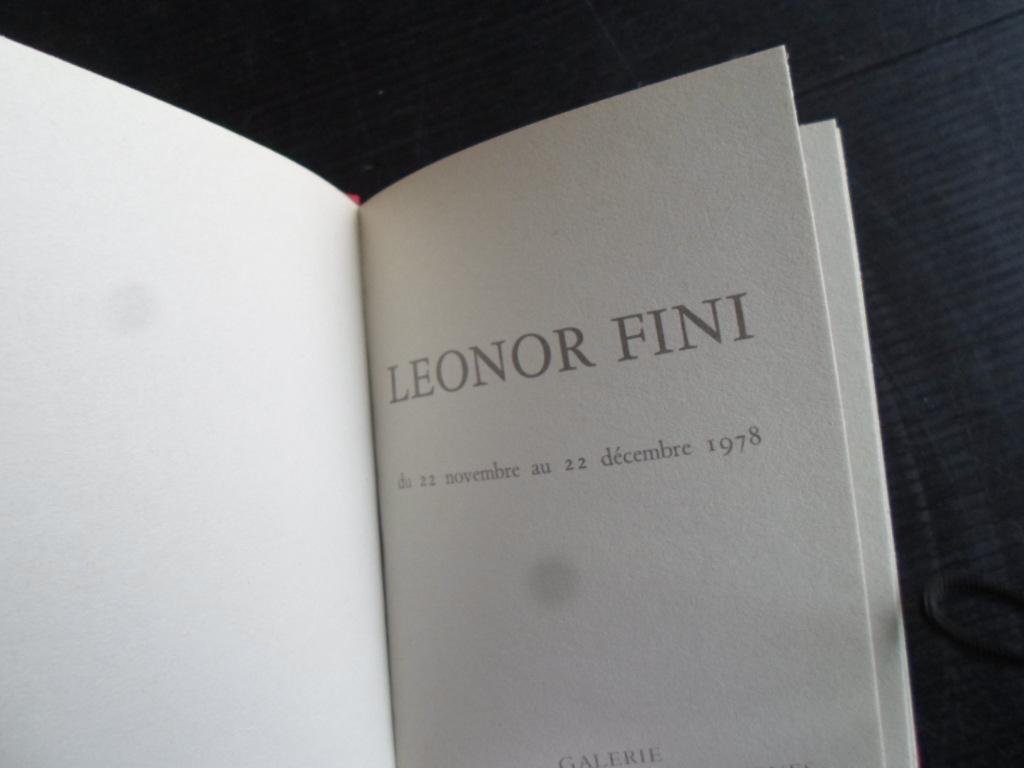 Dedieu, Jean-Claude - Leonor Fini, Catalogus
