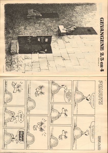 Diverse auteurs - PEP 1973 nr. 28, stripweekblad, 13 juli met o.a. DIVERSE STRIPS (ASTERIX/LUCKY LUKE/LUC ORIENT/KUIFJE/DZJENGIS KHAN/KRAAIENHOVE/RIK RINGERS/ROODBAARD)/TEKENINGEN GOURMELIN (3  p.), goede staat