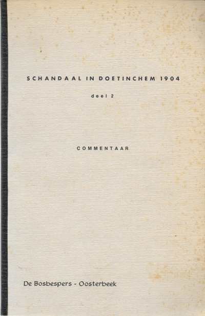 Rody Chamuleau - Schandaal in Doetinchem 1904 Deel 2