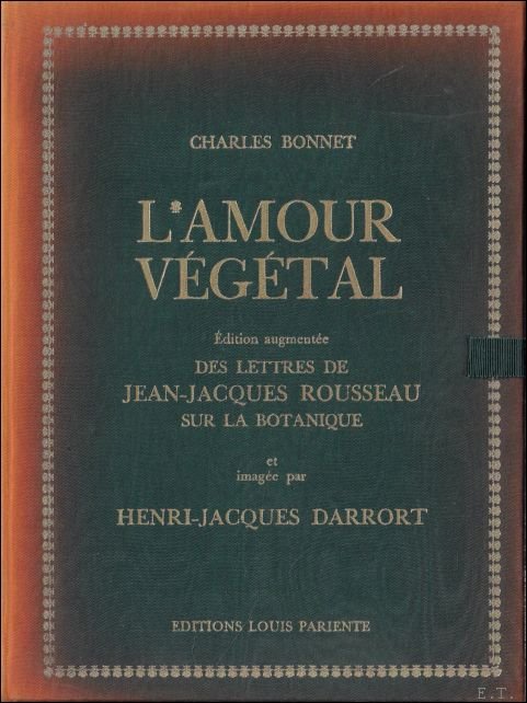 Charles BONNET - amour v g tal