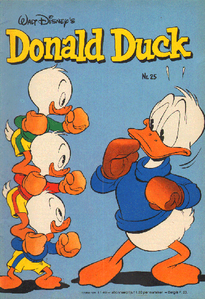 Disney, Walt - Donald Duck 1981 nr. 25, 19 juni,  Een Vrolijk Weekblad, goede staat