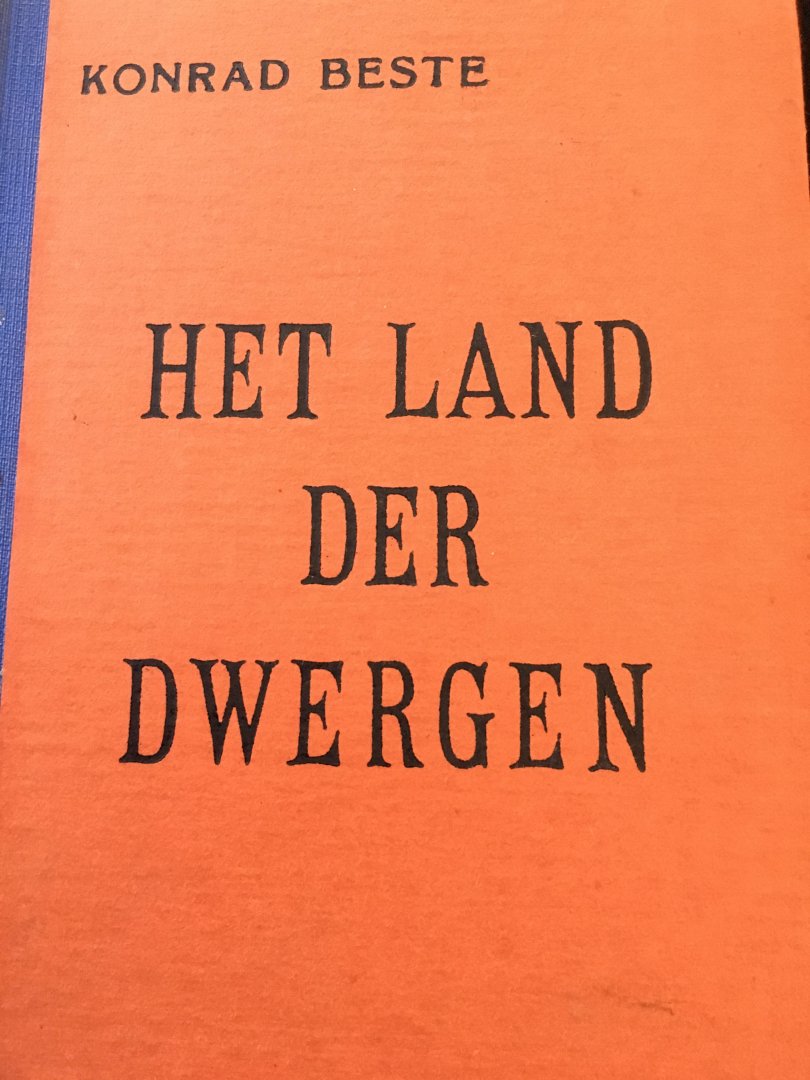 Konrad Beste - Het land der dwergen