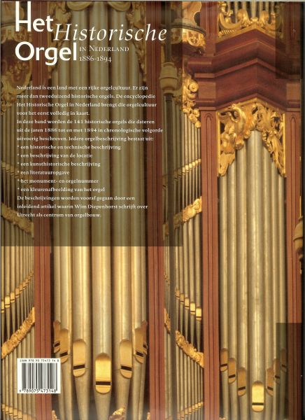 Fidom Dr. Hans - Het historische orgel in Nederland,van 1886 -  1894
