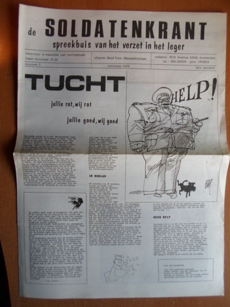  - De Soldatenkrant, Spreekbuis vh verzet in het leger