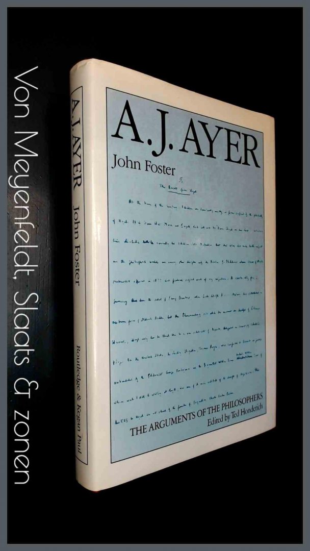 Foster, John Burt - A. J. Ayer