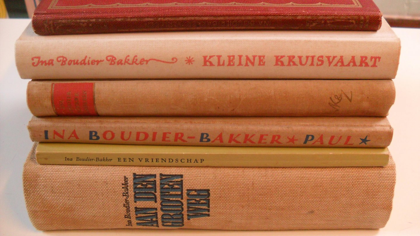 Boudier Bakker Ina - Pakket van 6 boeken van Ina Boudier Bakker