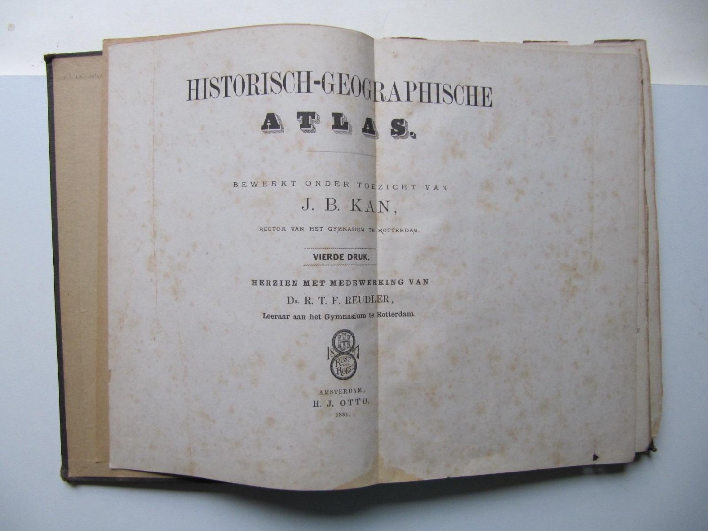 J.B. Kan - Historisch-Geographische Atlas