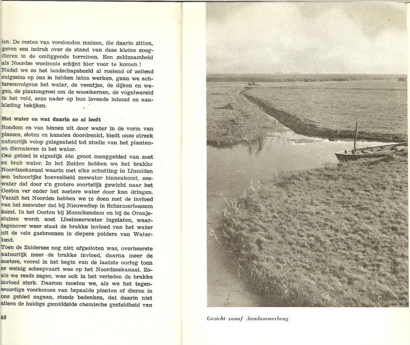 Meijer W Illustraties van Han Alta - Waterland en Zaanstreek  .. Een beschrijving van het gebied tussen Crommenye en IJsselmeer