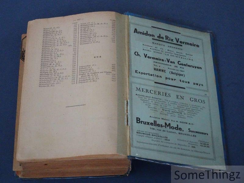 N/A. - Ministère des colonies  / [ministère du Congo belge et du Ruanda-Urundi] - Ministère des colonies. Annuaire officiel 1935. [Congo-Belge et Ruanda-Urundi]