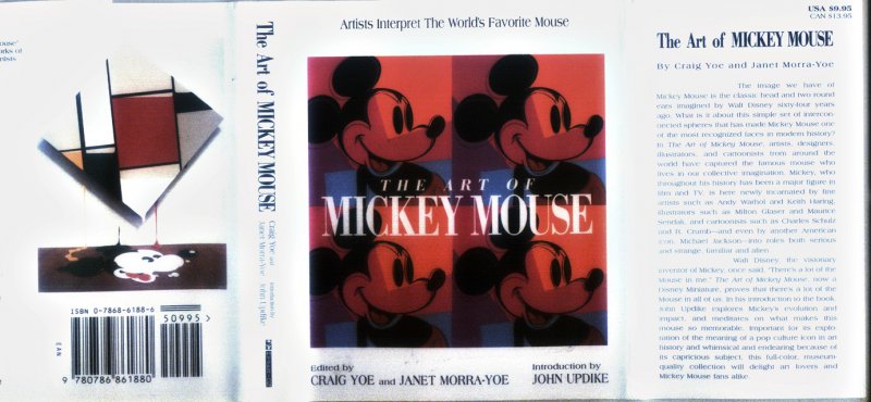 Yoe, Craig en Janet Morra-Yoe - The Art of Mickey Mouse [tekst EN]. Introduction by John Updike