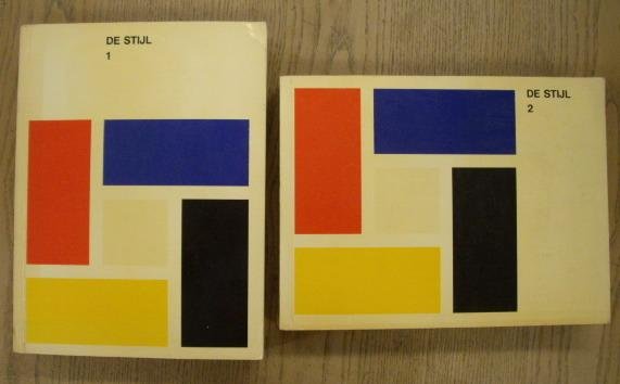STIJL, DE. PETERSEN, AD. - De Stijl 1917-1920. Complete Reprint. 2 VOLUMES.