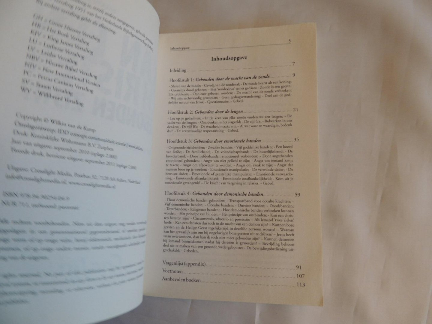 W van de Kamp Wilkin - Kan een christen gebonden zijn ?