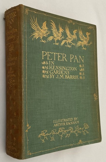 Rackham, Arthur, illustrator; J.M. Barrie, - Peter Pan in Kensington Gardens. From the little white bird by J.M. Barrie. [A new editon]