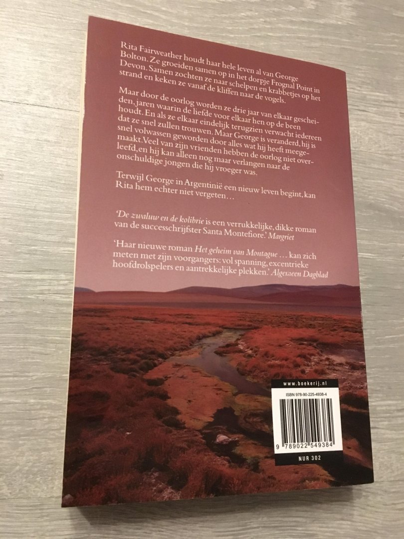 Santa Montefiore, Erica van Rijsewijk - De zwaluw en de kolibrie