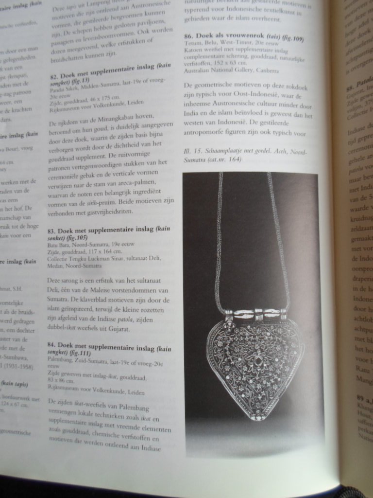  - Hofcultuur uit Indonesie, Nederlandse bijlage bij de catalogus