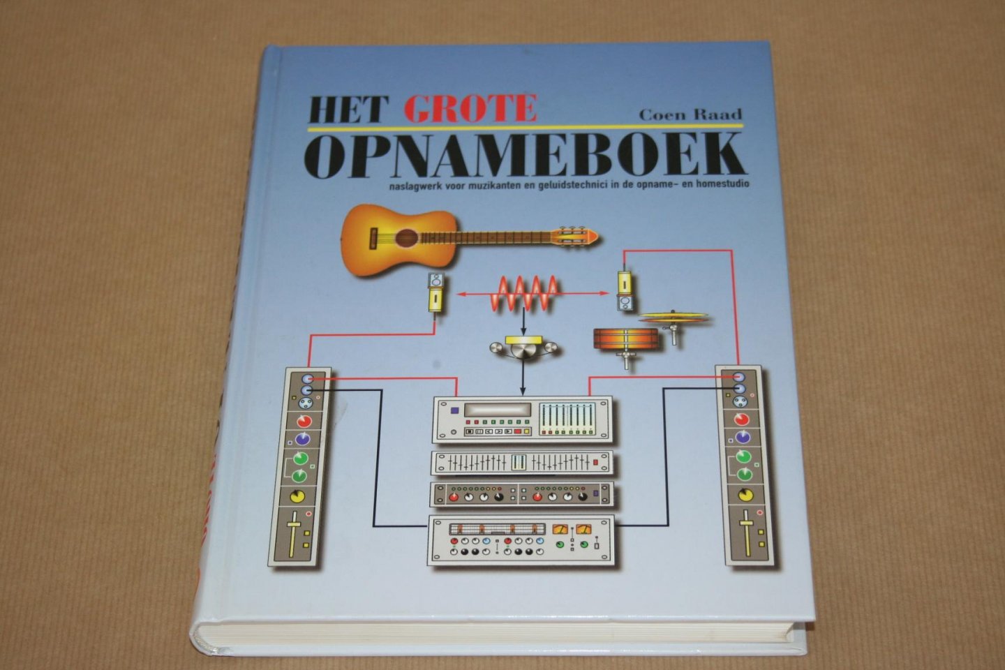 Coen Raad - Het Grote Opnameboek -- Naslagwerk voor muzikanten en geluidstechnici in de opname- en homestudio