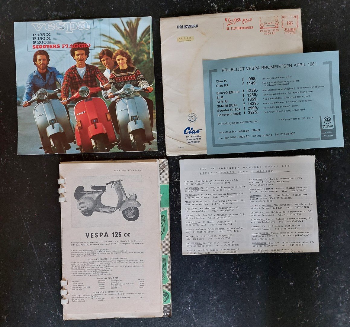 Piaggio groep - Vespa scooters Piaggio