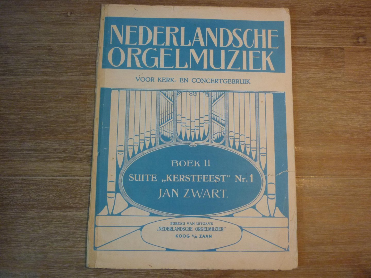 Zwart; Jan - Suite "Kerstfeest" Nr. 11 - Nederlandsche Orgelmuziek voor kerk- en concertgebruik