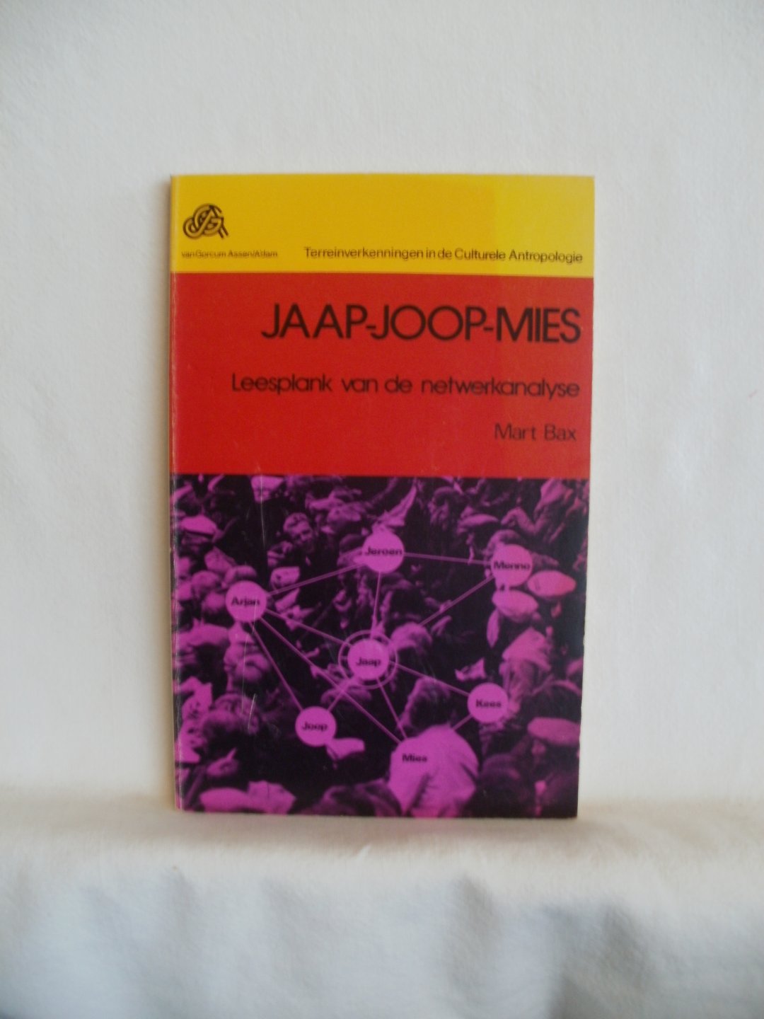 Bax, Mart - Jaap Joop Mies. Leesplank van de netwerkanalyse. Terreinverkenningen in de Culturele Antropologie.