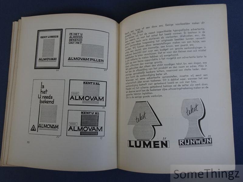 Marchant, A. - Reklametechniek en gebruiksgraphiek