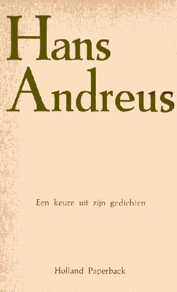 Andreus, Hans - Een keuze uit zijn gedichten