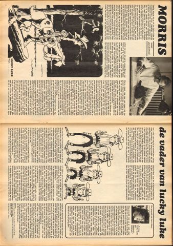 Diverse auteurs - PEP 1973 nr. 35, stripweekblad, 31 augustus met o.a. DIVERSE STRIPS  (LUCKY LUKE/ROODBAARD/KRAAIENHOVE/RIK RINGERS/KUIFJE/LUC ORIENT)/COUNTRY GAZETTE (1 p.)/EAGLES (1 p.)/MORRIS & LUCKY LUKE (COVER + POSTER 2 p. + ARTIKEL 2 p.), goede staat