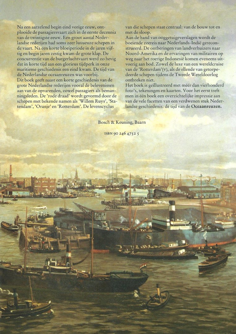 Doedens, Anne ; Mulder, Liek - Oceaanreuzen : een eeuw Nederlandse passagiersvaart