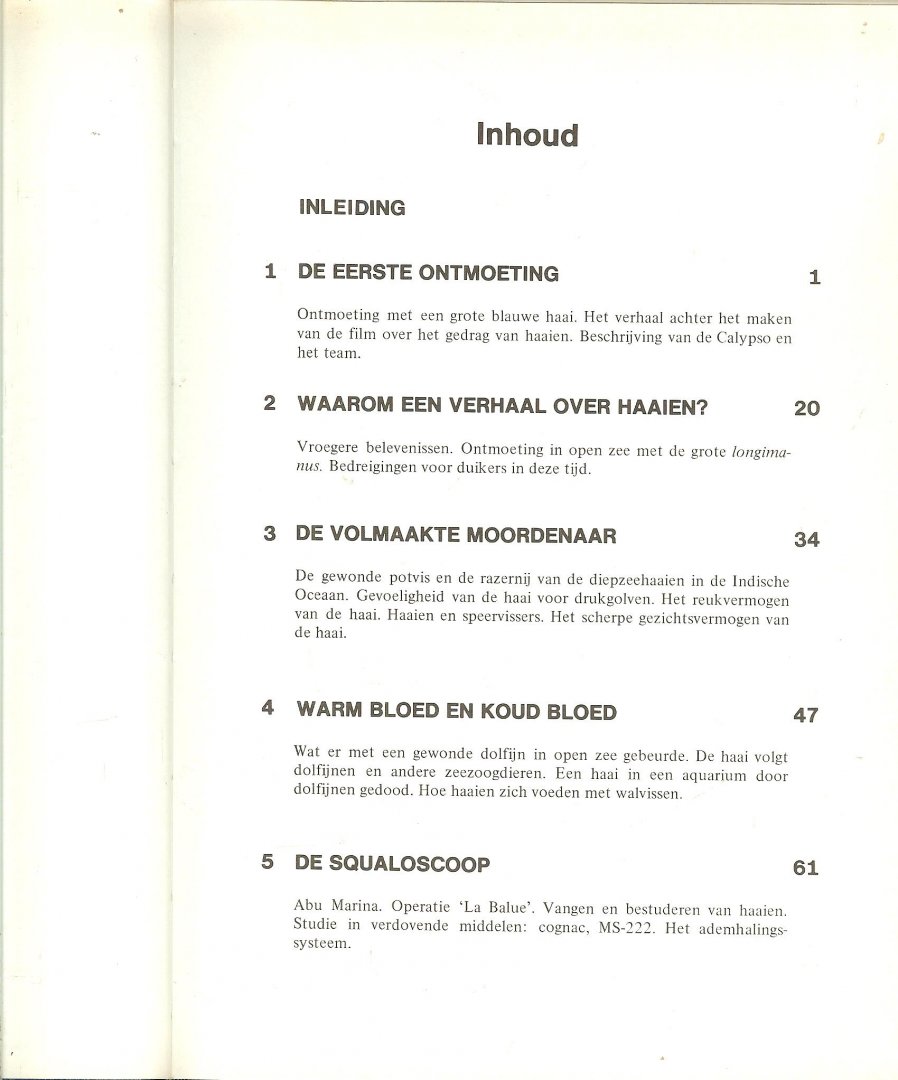 Cousteau, Jacques-Ives en Philippe Diole  Cousteau vertaling van F. Lancel - Haaien roofridders van de oceanen. De ontdekkingreizen onder de zeespiegel
