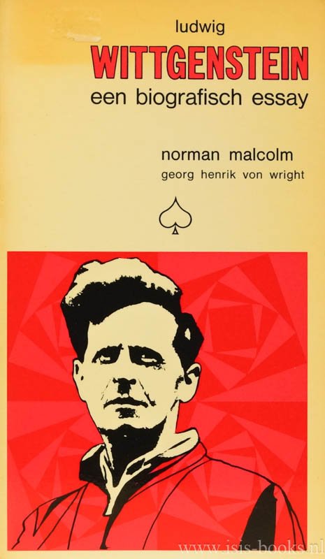 WITTGENSTEIN, L., MALCOLM, N. - Wittgenstein. Een biografisch essay. Met een kort levensbericht door G.H. von Wright. Vertaling: T. Bartels en B. Dijk