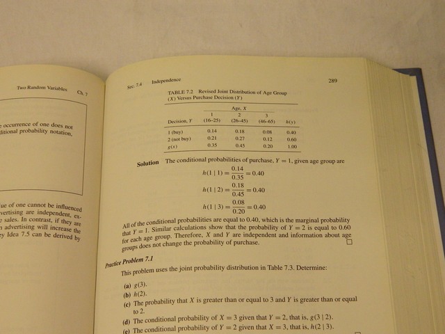 Carlson, William L. / Betty Thorne - Applied Statistical Methods For Business Economics, and the Social Sciences (3 foto's)