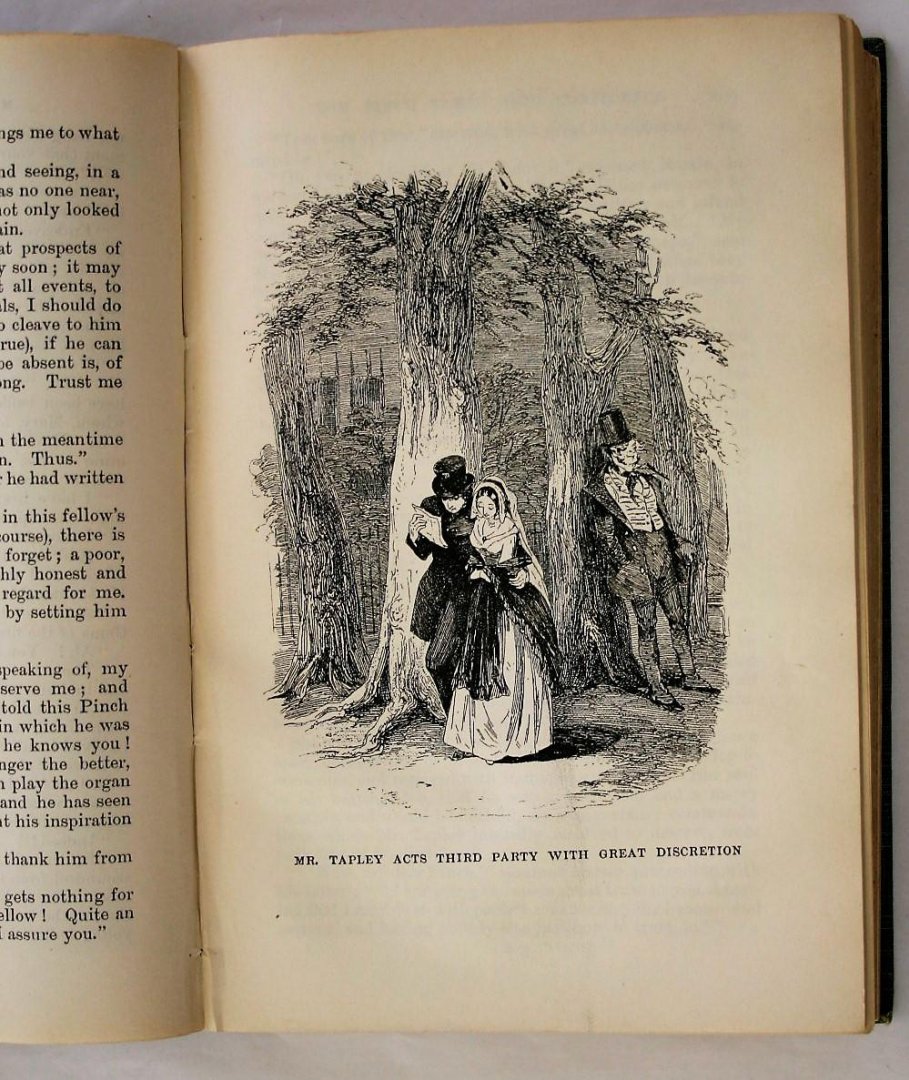 Dickens, Charles - The Life and Adventures of Martin Chuzzlewit. With Forty Illustrations by 'Phiz' (6 foto's)