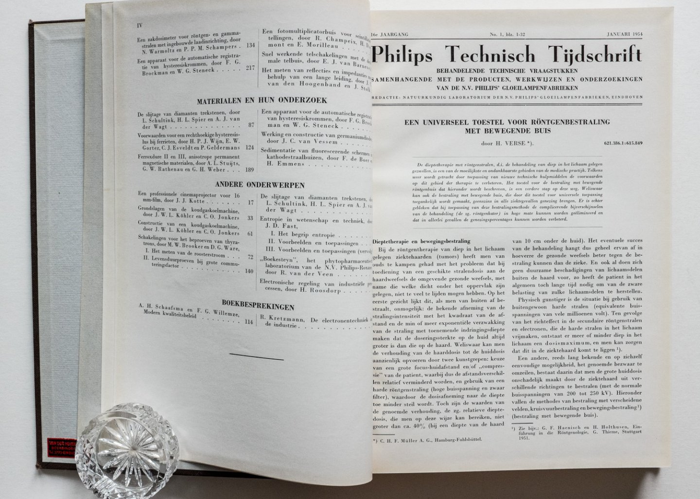  - Philips Technisch Tijdschrift - 16e jaargang 1954