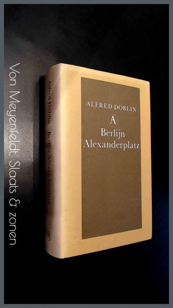 Doblin, Alfred - Berlijn Alexanderplatz - Franz Biberkopfs zondeval