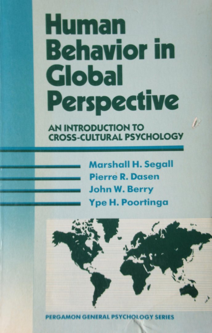 Segall, Marshall H. e.a. - Human behavior in global perspective
