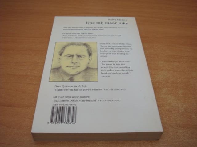 Meyer, Icsha - Doe mij maar niks