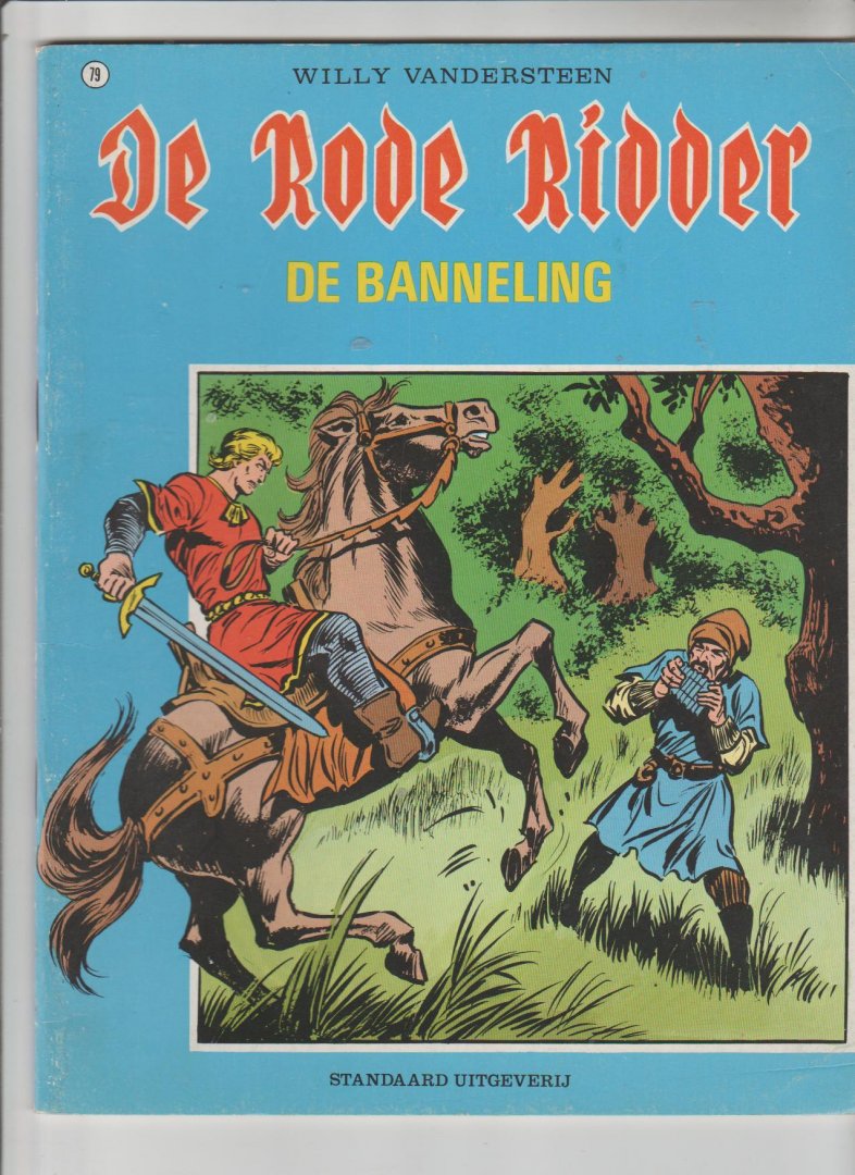  - de rode ridder deel 79 de banneling 1e druk