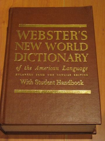 Webster - Webster's New World Dictionary of the American Language enlarged from the Concise Edition. With Student Handbook.