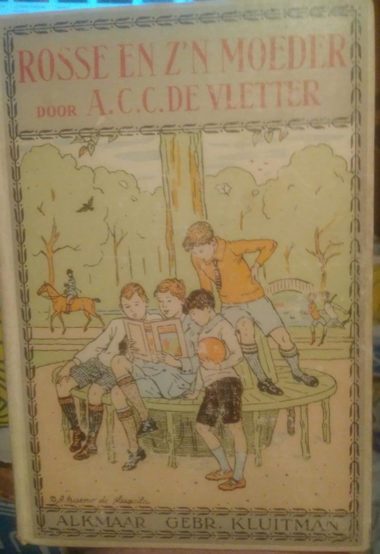 Vletter, A.C.C. de; ill. Hardenberg, Willem - Rosse en z'n Moeder