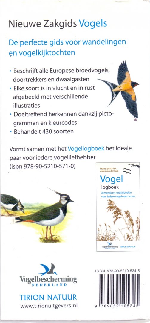 Hume, R. (ds1258) - Nieuwe Zakgids Vogels