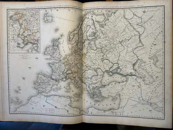 IMBERT DES MOTTELETTES Charles - Atlas synchronistique, geographiques et genealogiques pour servir a l etude de l histoire moderne de l Europe, depuis l avenement de Francois Ier, jusqu a la restauration, 1515-1815