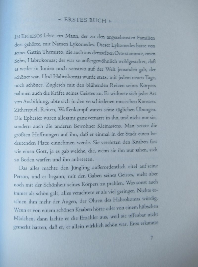 Xenophon von Ephesos - Die Waffen des Eros od Anthia und Habrokomas