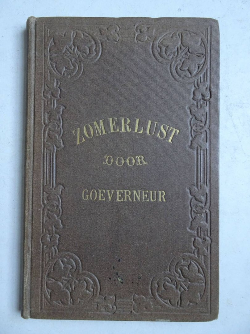 Goeverneur, J.J.A.. - Vertrek naar Zomerlust. Een verhaal voor jonge kinderen.