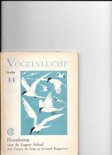 Jong, Casper de/ Leonard Roggeveen - Vogelvlucht deel 14; bloemlezing voor de lagere school
