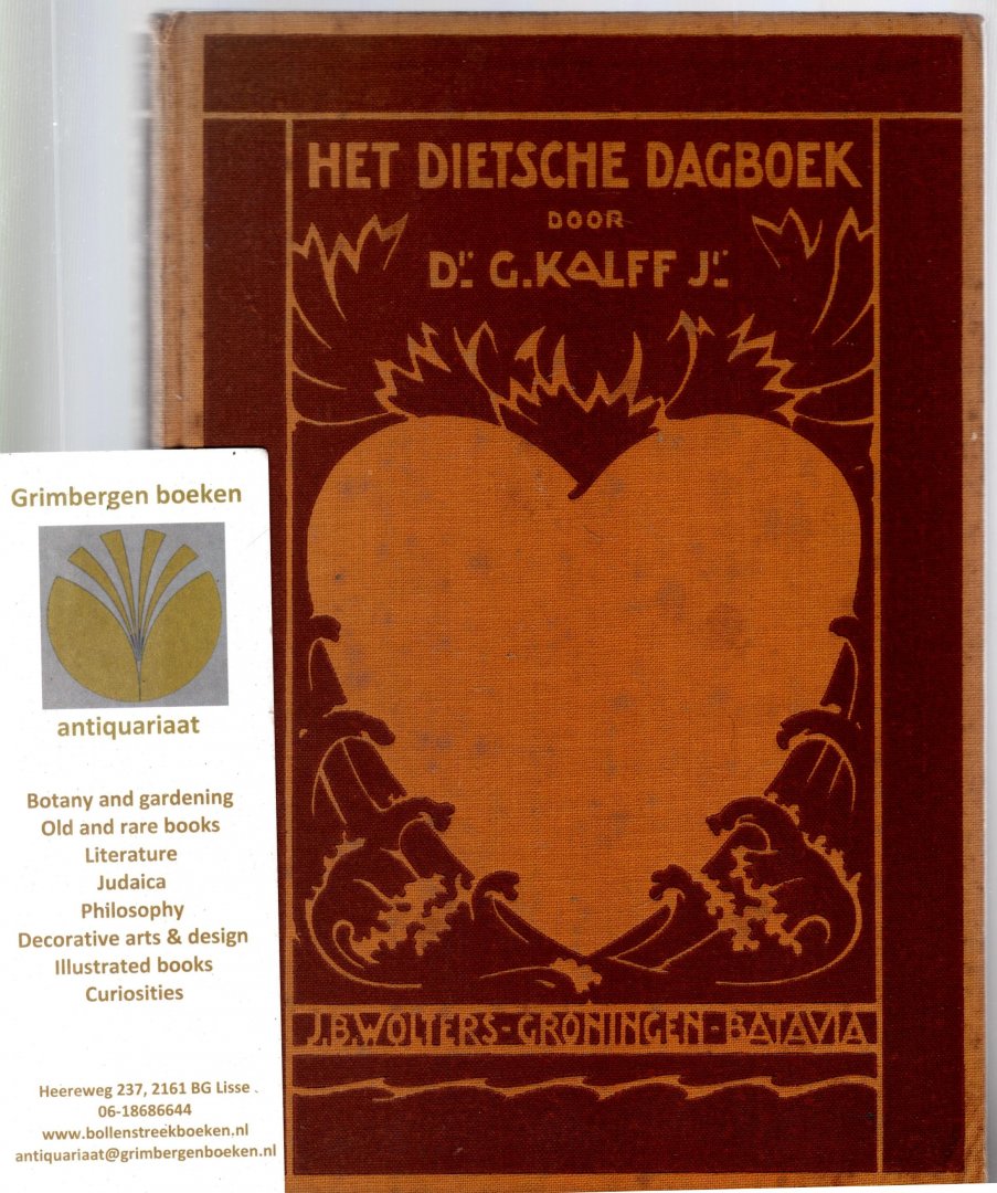 Kalff, G. jr. - Het Dietsche dagboek.