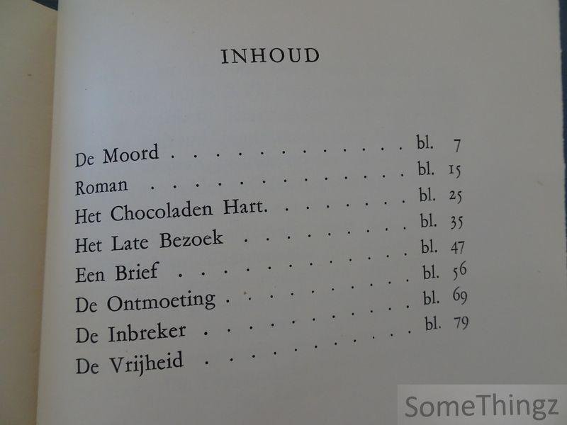 Karel van de Woestijne (tekst) en J. Gorus (ills.) en Jos. Leonard (typografie) - Verhalen - versierd met 4 droge naaldetsen door P. Gorus. [269 van 1000 exemplaren.]