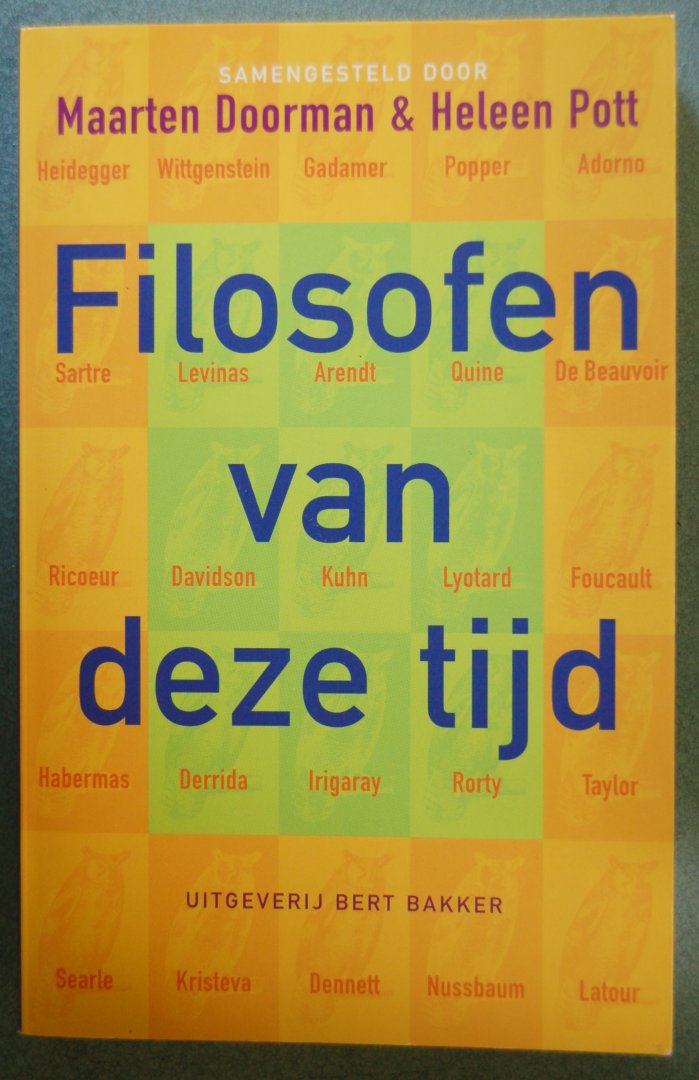 Doorman, Maarten / Pott, Heleen - Filosofen van deze tijd