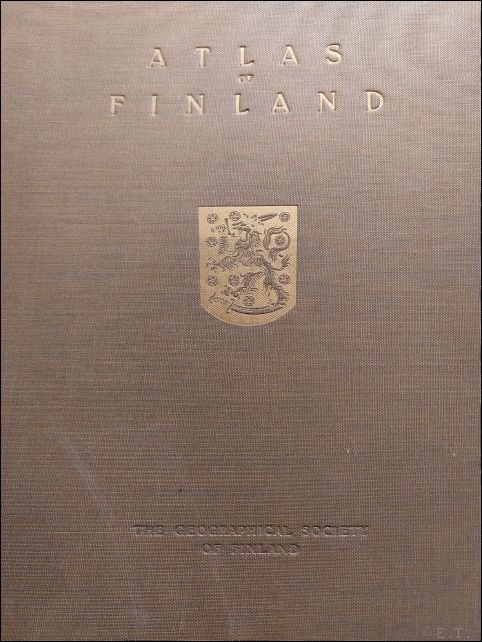 Witting, Rolf; Cajander, A. K.; Ramsay, W.; Grano, J. G.; Various - Atlas of Finland Suomen Kartasto Atlas  ver Finland, 1925