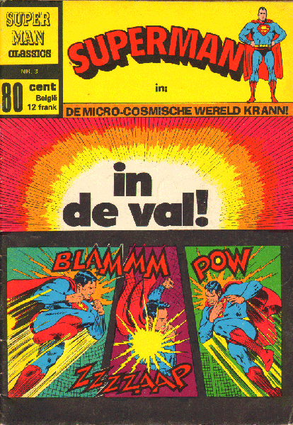 Superman Classics - Superman nr. 03, In de Val, geniete softcover, goede staat (wat lichte slijtage rug)