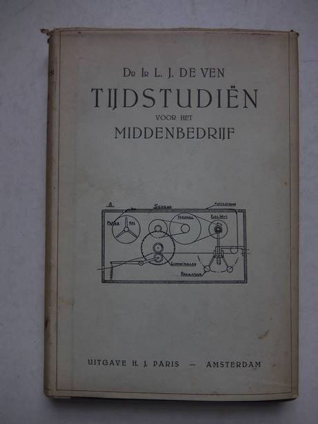 Ven, L.J. de - Tijdstudiën voor het middenbedrijf.